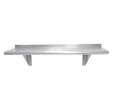 E-WS-1260 Enhanced 12"D x 60"W Wall Mount Shelf-Enhanced SS & Equipment