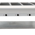 NH-5-240-SS Enhanced Steam Table 5 Open Wells 240v-Enhanced Stainless Steel