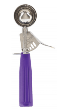 Clipper Mill 215-00485 #40 Disher (0.75 oz.) with Purple Handle