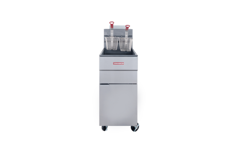 Enhanced Gas Equipment EGF-90-N Enhanced 35-40 lb Natural Gas Deep Fryer, 90,000 BTU