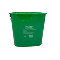 ECB-6G Cresco Resco Cleaning Pail, 6qt, Green-Enhanced Smallwares