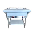 NH-2-NAT-SS Enhanced Steam Table 2 Open Wells NG-Enhanced Stainless Steel