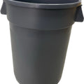 20GR Cresco-Resco Trash can, 20 gallon, grey, round-Enhanced SS & Equipment