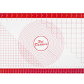 SFM-2436 Fat Daddio's Silicone, Fondant Mat with Measuring Grids, 24 in x 36 in-Fat Daddios