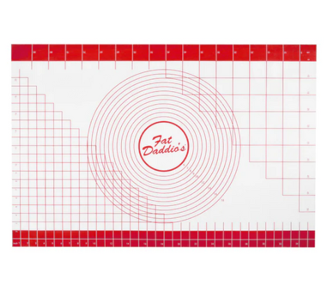 SFM-2436 Fat Daddio's Silicone, Fondant Mat with Measuring Grids, 24 in x 36 in-Fat Daddios