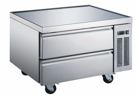 Enhanced Refrigeration ECB-48-HC Enhanced 48" 2-Drawer Refrigerated Chef Base