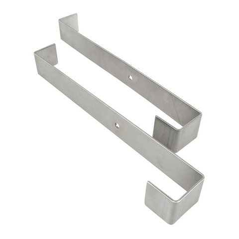 Enhanced SS & Equipment E-SPH-3 Speed Rail Hanger, Two-Piece Stainless Steel Set