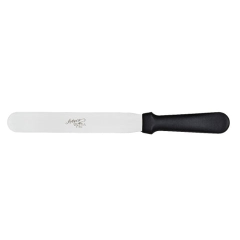 Ateco 1308 8-Inch Straight Icing Spatula with Stainless Steel Blade and Plastic Handle