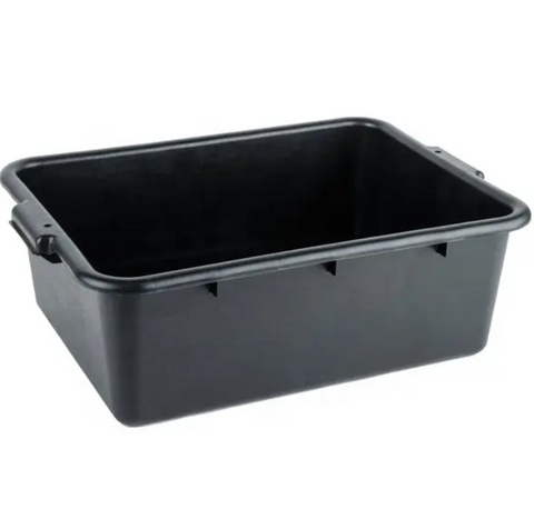 EBT-2015-5BL Enhanced Bus Tub, 20" x 15" x 5\" black-Enhanced Smallwares