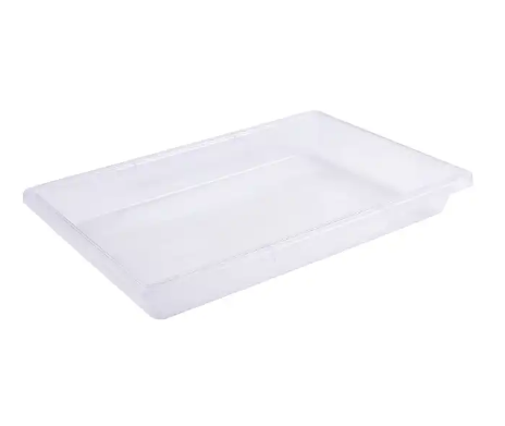 EFB18263T Cresco Resco Food Storage Box 18" L x 26" W x 3" H, Translucent-Enhanced Smallwares
