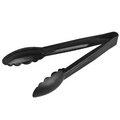 EPT-9BK Cresco Resco Utility Tong, 9" Black-Enhanced Smallwares