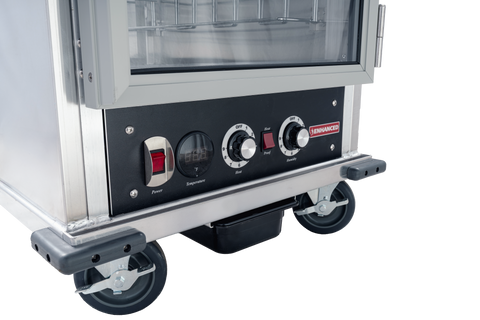 Enhanced EHC1836HPICU Insulated Full-Size Heater Proofer Cabinet with Universal Wire Rack, 18-Pan Capacity