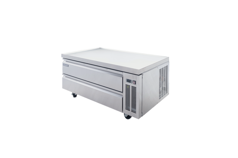 Enhanced Refrigeration ECB-52-HC 52-Inch Refrigerated Chef Base with 2 Drawers
