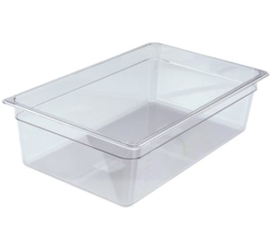 EFP16C Cresco Resco Food Pan Full 6" Deep, Clear-Enhanced Smallwares