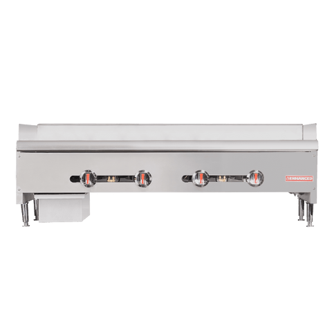Enhanced Gas Equipment EHDG-48 48" Manual Gas Griddle 120,000 BTU