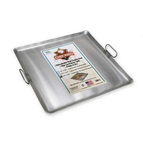 RM2323-8 Rocky Mountain Cookware 23" x 23" 4-Burner Lift-off Steel Griddle