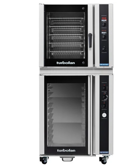 Moffat E35D6-26/P85M12 Full Size Electric Digital Convection Oven with 12-Tray Proofer/Holding Cabinet