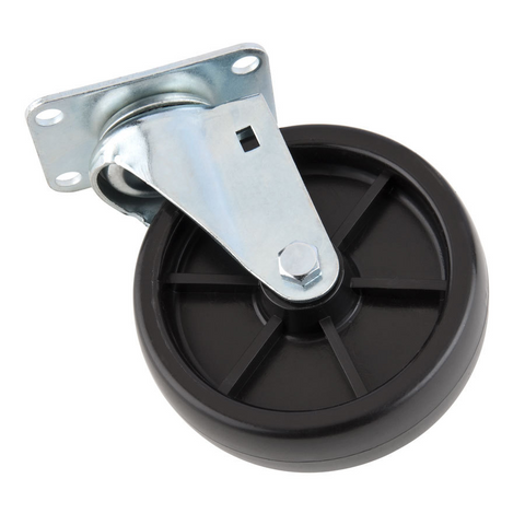 Enhanced SS & Equipment E-PBHC-5 5" Swivel Plate Caster with No Brake