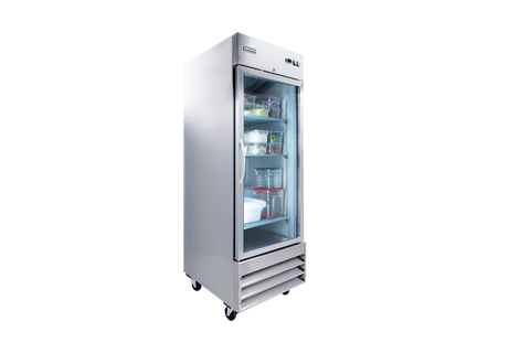 Enhanced Refrigeration ERS-23RG-HC 23 Cu. Ft. Single Solid Door Reach-In Refrigerator