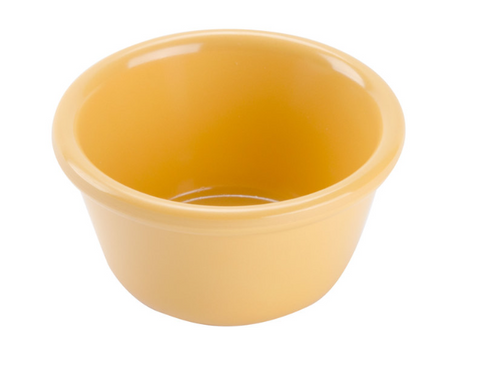 RM-400-TY GET 4 oz. Yellow Ramekin -Each-GET ENTERPRISES