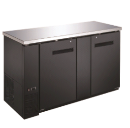 EBB-3F-HC Enhanced 69" Refrigerated Back Bar Cooler-Enhanced Refrigeration