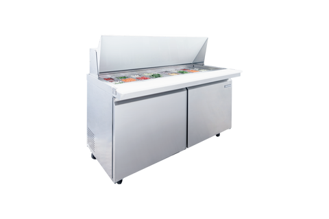 Enhanced Refrigeration ESPM-60-24-HC Enhanced 60" Mega Top Sandwich/Salad Prep Table
