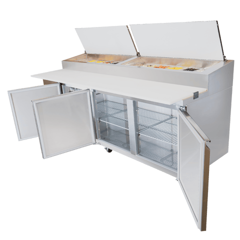 EPP-92-HC Enhanced Pizza Prep Table 93"