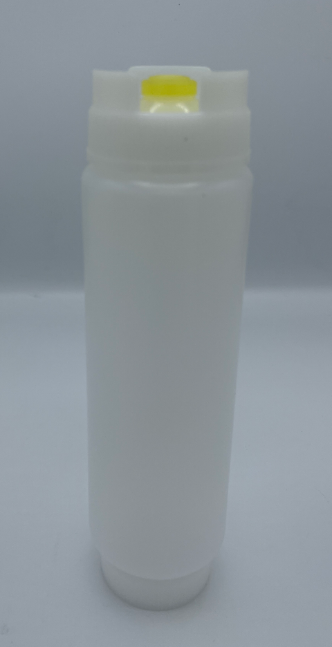 Cresco Resco Smallwares TWSB16T Two Way Multi Purpose Squeeze Bottle, 16 oz., Translucent