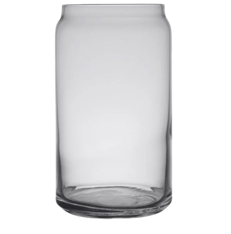 N6212-480 Enhanced 16 Oz. Can Glass - 2 Dozen-Enhanced Glassware