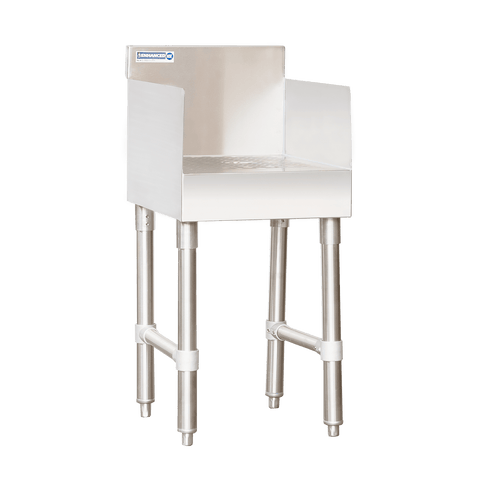 E-RBDU-1815 Enhanced Recessed drainboard unit 18-1/2"X24"X30"H with 3" backsplash-Enhanced SS & Equipment