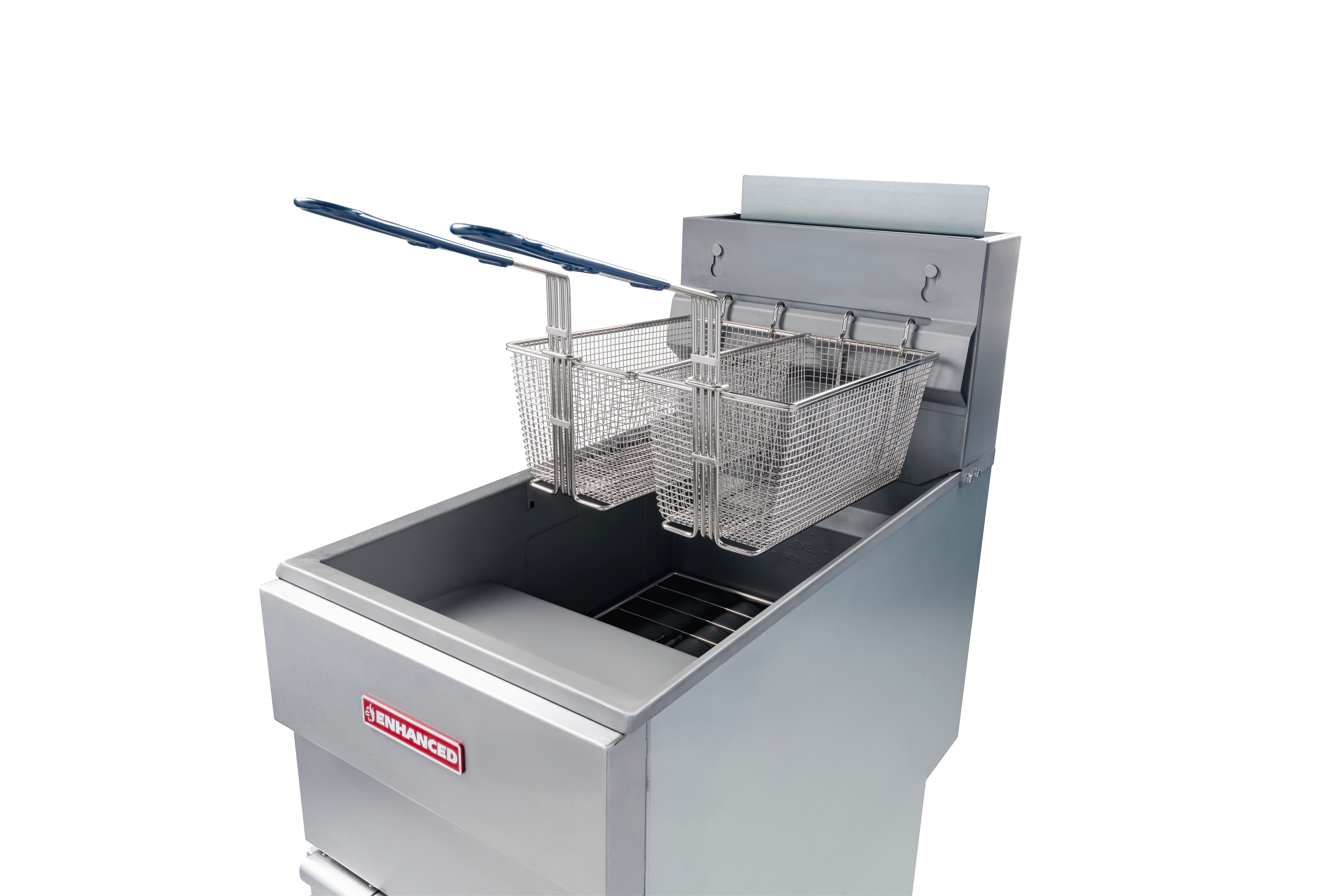 Enhanced Gas Equipment EGF-120-N Enhanced 45-50 lb Natural Gas Deep Fryer, 120,000 BTU