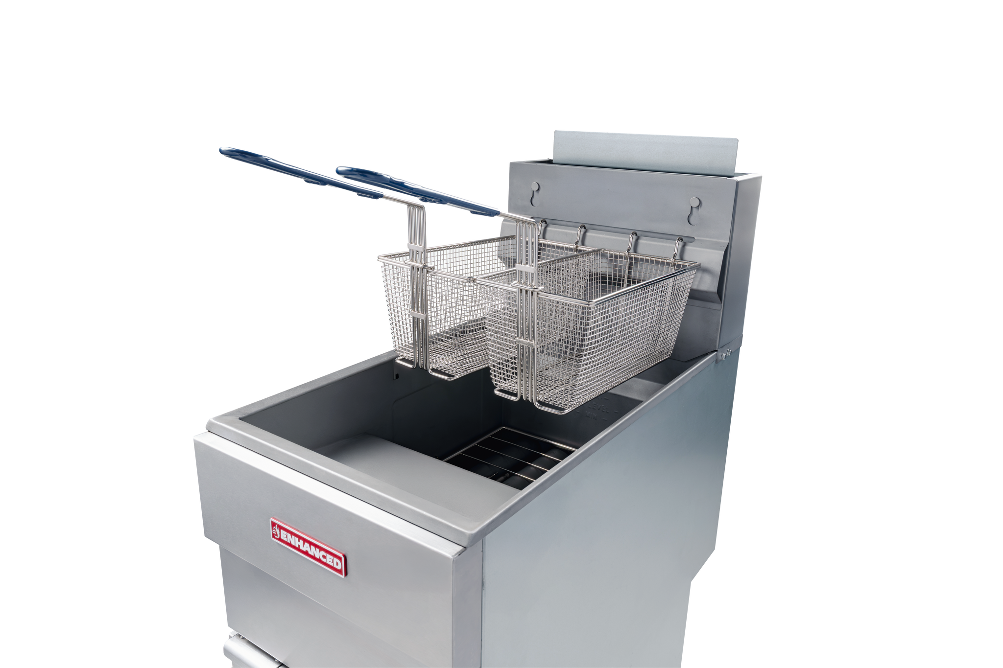 Enhanced Gas Equipment EGF-120-N Enhanced 45-50 lb Natural Gas Deep Fryer, 120,000 BTU