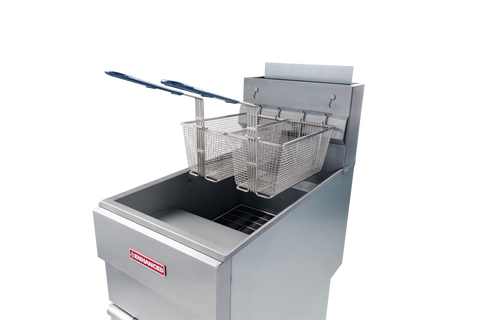 Enhanced Gas Equipment EGF-120-N Enhanced 45-50 lb Natural Gas Deep Fryer, 120,000 BTU