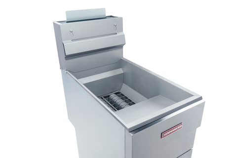 Enhanced Gas Equipment EGF-90-N Enhanced 35-40 lb Natural Gas Deep Fryer, 90,000 BTU