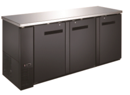 EBB-4F-HC Enhanced 90" Refrigerated Back Bar Cooler