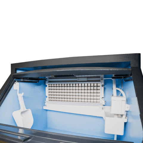 ESK-129S Enhanced Undercounter Ice machine, 120 lbs (in 24 hours), ice bin capacity 40lb, 115V