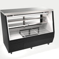 EDDDC-71-HC Enhanced Deli Case Double Duty 71\" Black-Enhanced Refrigeration