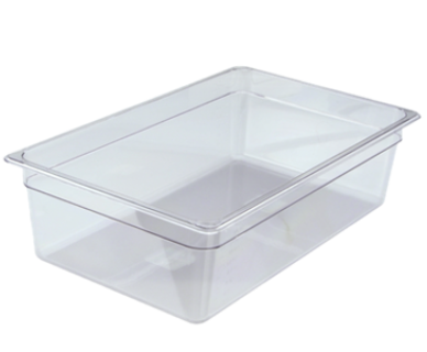 EFP16C Cresco Resco Food Pan Full 6" Deep, Clear