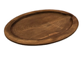 110-00061 Clipper LD Oval Wood Tray-CLIPPER MILL INC