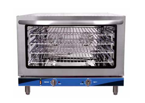 Enhanced Parts & Accessories ENCOV-38 Full-Size Countertop Convection Oven with Glass Door