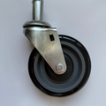 E-PPPURSC-5B Enhanced Caster 5" w/brake for shelf post-Enhanced SS & Equipment