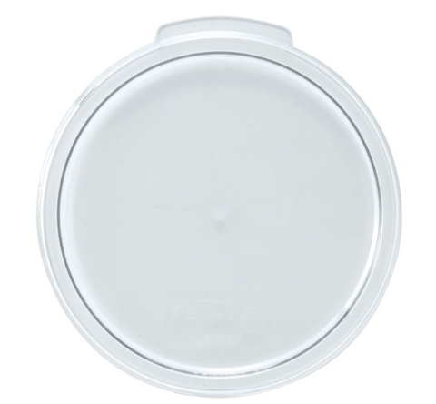 ERCL121822C Enhanced Round lid for 12,18 & 22qt round container, clear