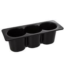 Enhanced SS & Equipment EPBH Enhanced Plastic Bottle Holder for Ice Bin or Bar Sink