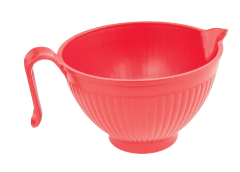 Nordic Ware 68900 Better Batter BPA-Free Plastic Mixing Bowl, 10-Cup Capacity