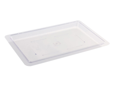 EFBL1218T Cresco Resco Lid for Food Storage Box 12" x 18\" Translucent