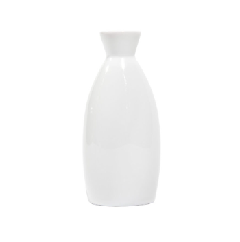 Town Food Service 51400 4.5 oz White Ceramic Sake Bottle