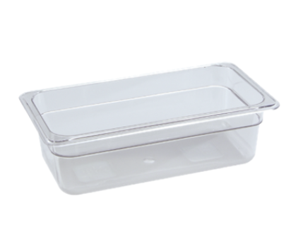 EFP34C Cresco Resco Food Pan 1/3-4" Deep, Clear