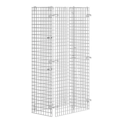 E-CWSC-1860 Enhanced Security cage chrome 18x60x67 H Kit-Enhanced SS & Equipment