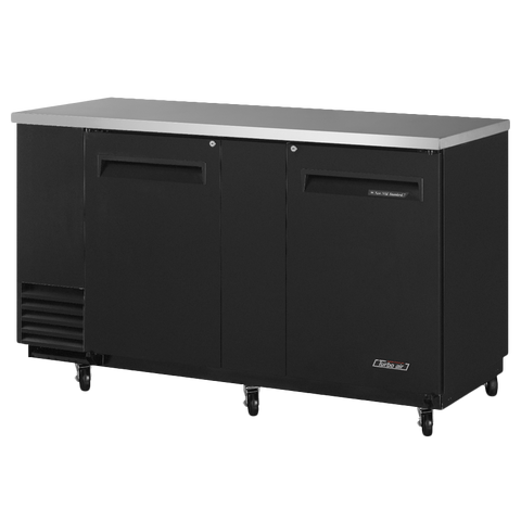 TBB-3SB-N6 Turbo Air 69" 2-Section Back Bar Refrigerator