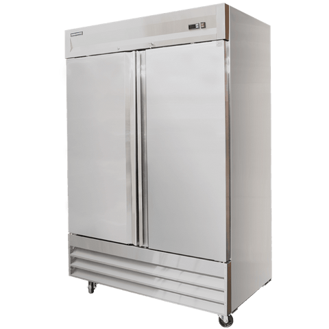 ERS-48F-HC Enhanced Reach-In Freezer, 2 Solid Doors